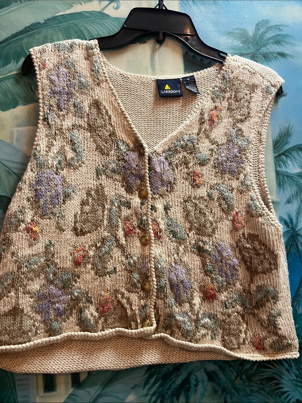 2018 Liz Claiborne Sports Sweater Vests 💯 cotton M